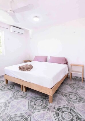 1 bedroom, iron/ironing board, WiFi, bed sheets - apartment 2 blocks from the sea 3 (Cozumel)