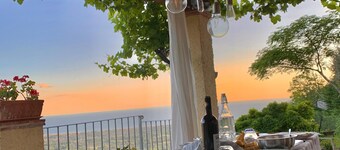 Nice rustico with see view