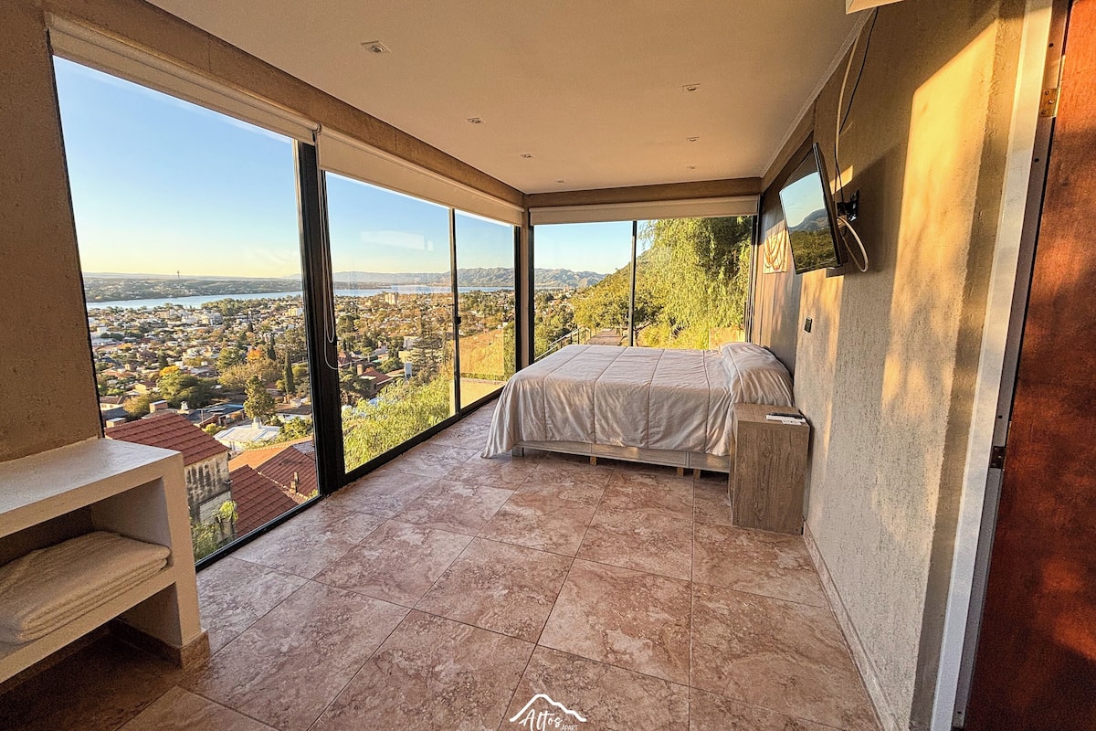 Deluxe Room, 1 King Bed, Patio, Mountain View | 1 bedroom, Egyptian cotton sheets, premium bedding, down comforters