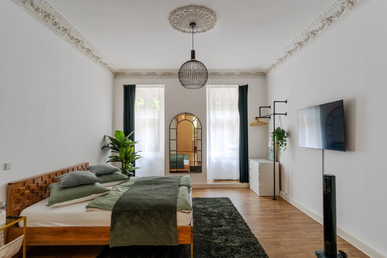 1 bedroom, desk, iron/ironing board, free WiFi