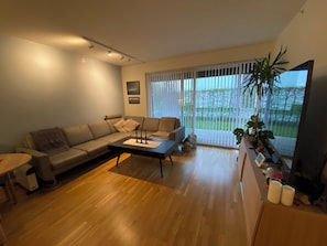 Living area - Koselig, Moderne Leilighet i Asker, kun 20 min fra Oslo (Akershus)
