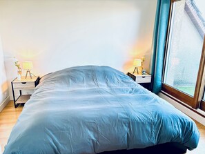 5 chambres, bureau, lit parapluie, Wi-Fi gratuit