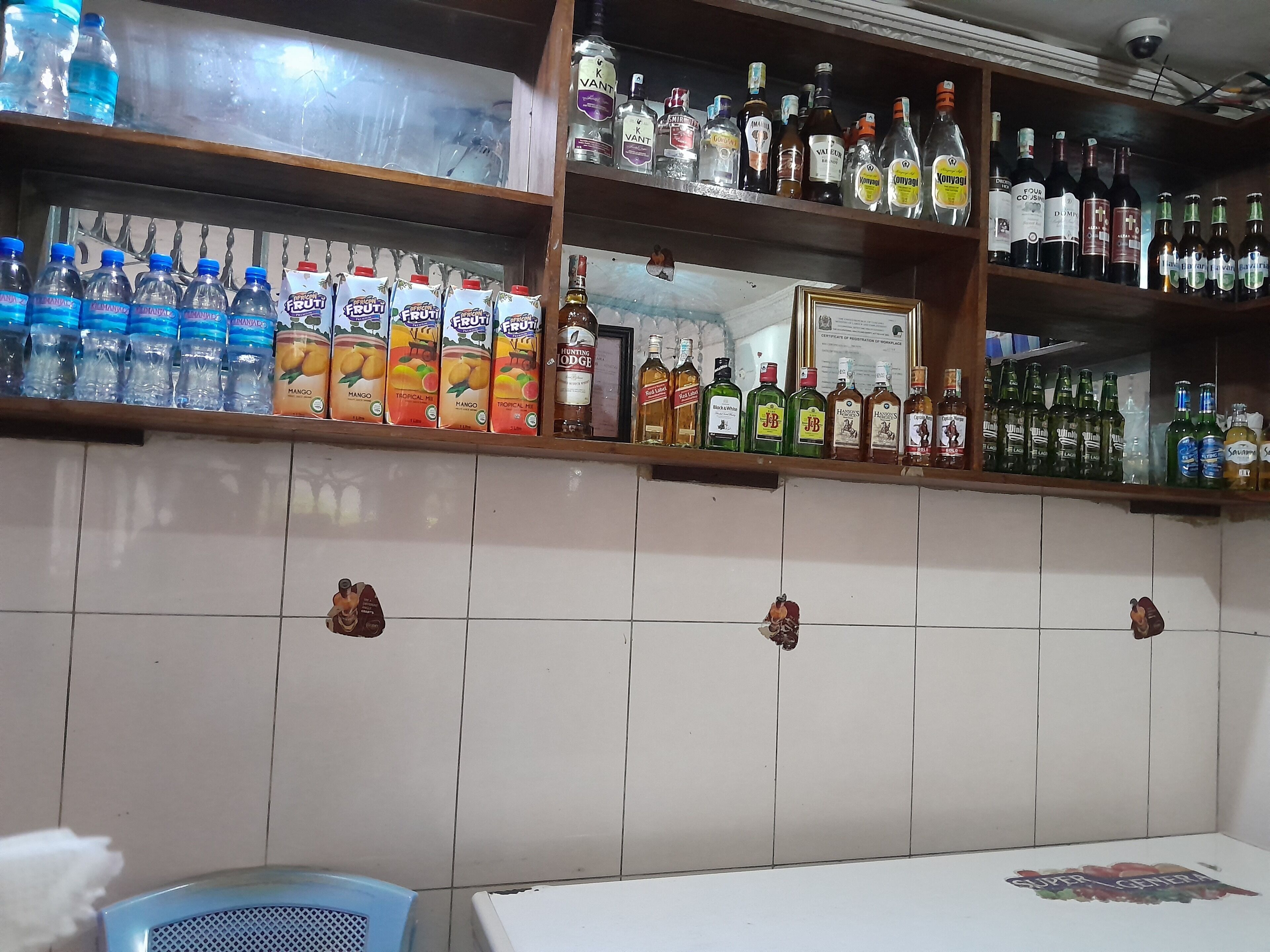 Bar (on property)