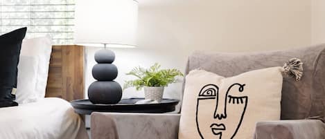 1 室のベッドルーム、デスク、アイロン / アイロン台、WiFi