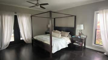 5 bedrooms, WiFi, bed sheets