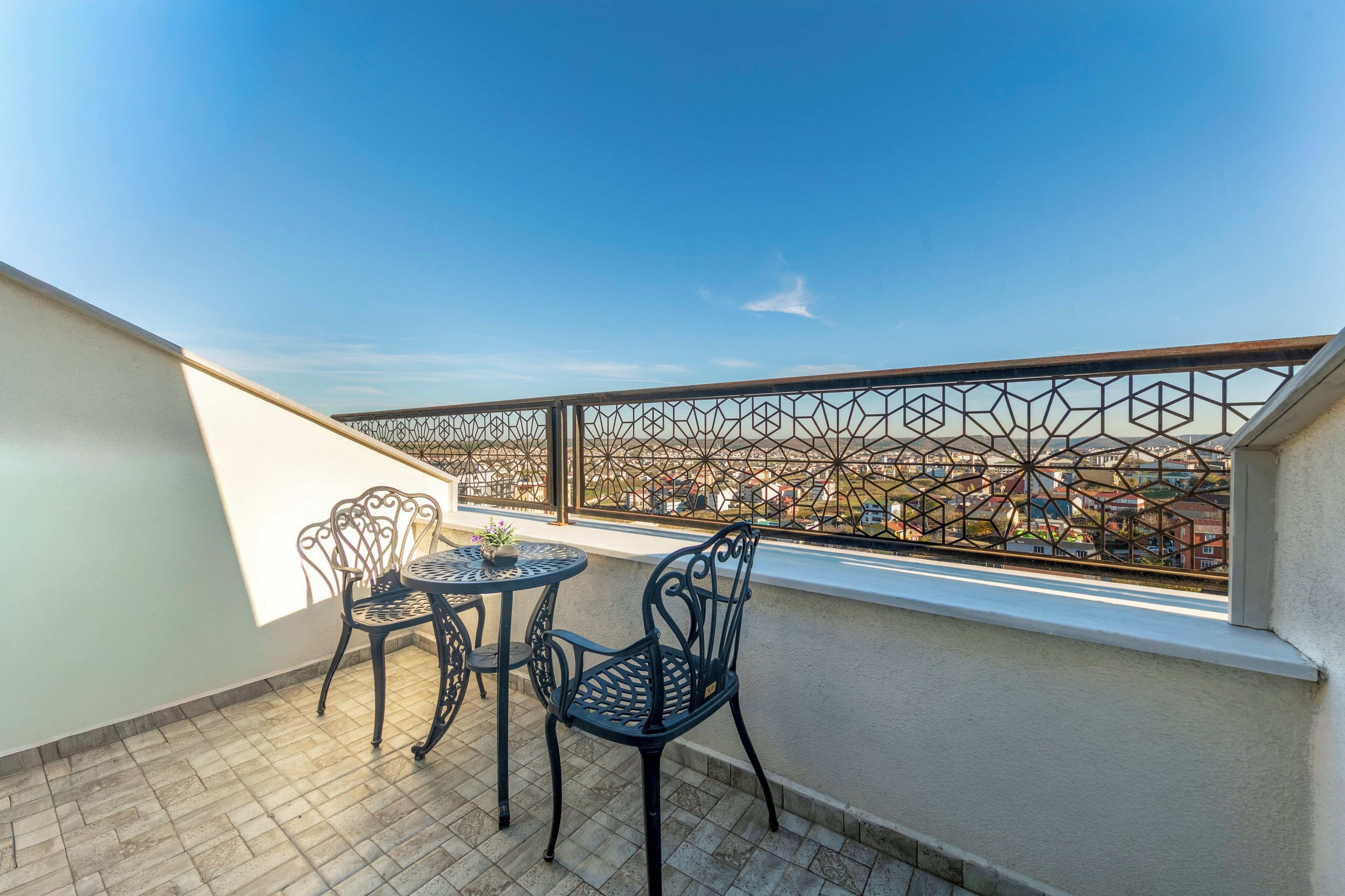 Habitación cuádruple Deluxe | Terraza o patio