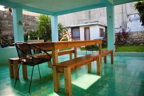 Udendørs spisemuligheder