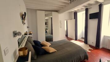 2 chambres, bureau, fer et planche Ă repasser, Wi-Fi gratuit