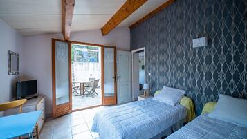 4 chambres, fer et planche Ă repasser, Wi-Fi gratuit, draps fournis