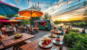 Outdoor dining - NEW OWNR SPECL - Hilltop Oasis w/ HotTub+Sauna-Close to Wis Dells & Baraboo! (Portage)