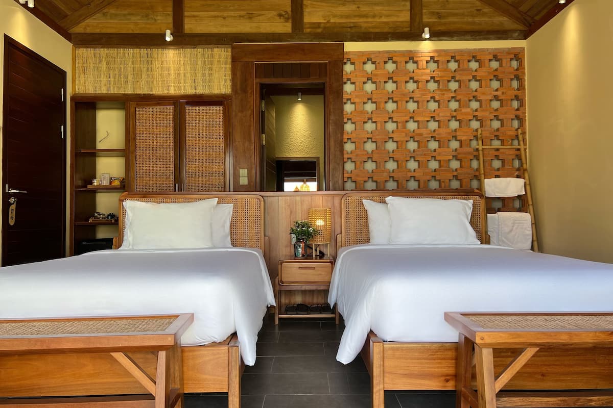 Premier Garden Villa Twin | 1 bedroom, premium bedding, memory foam beds, minibar