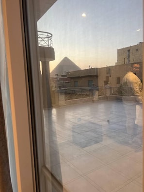 Terrace/patio - Pyramids Heritage INN (Giza)