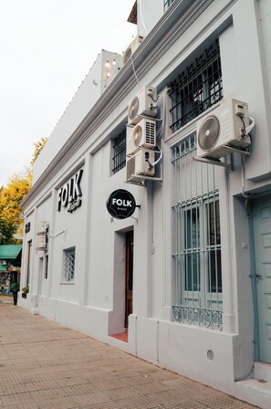 Façade de l’hébergement