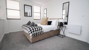 1 bedroom, iron/ironing board, Internet, bed sheets