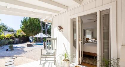 Heated pool (82 degrees), hot tub, gas firepit