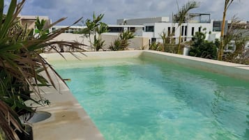 2 albercas al aire libre