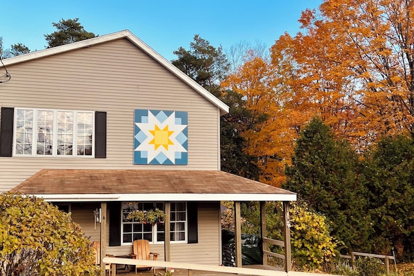 The house from the road