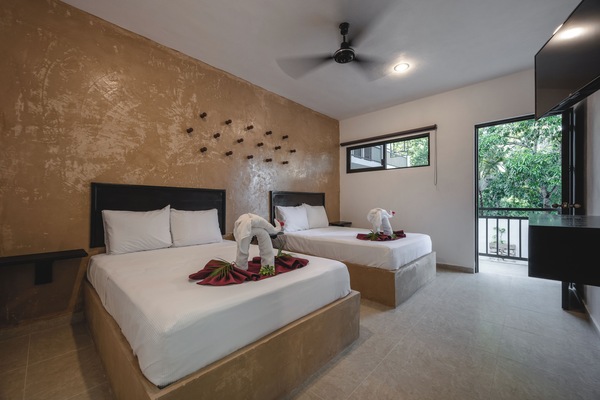 Family Oda, Avlu Manzaralı | 1 yatak odası, kaliteli yatak takımı, odada kasa