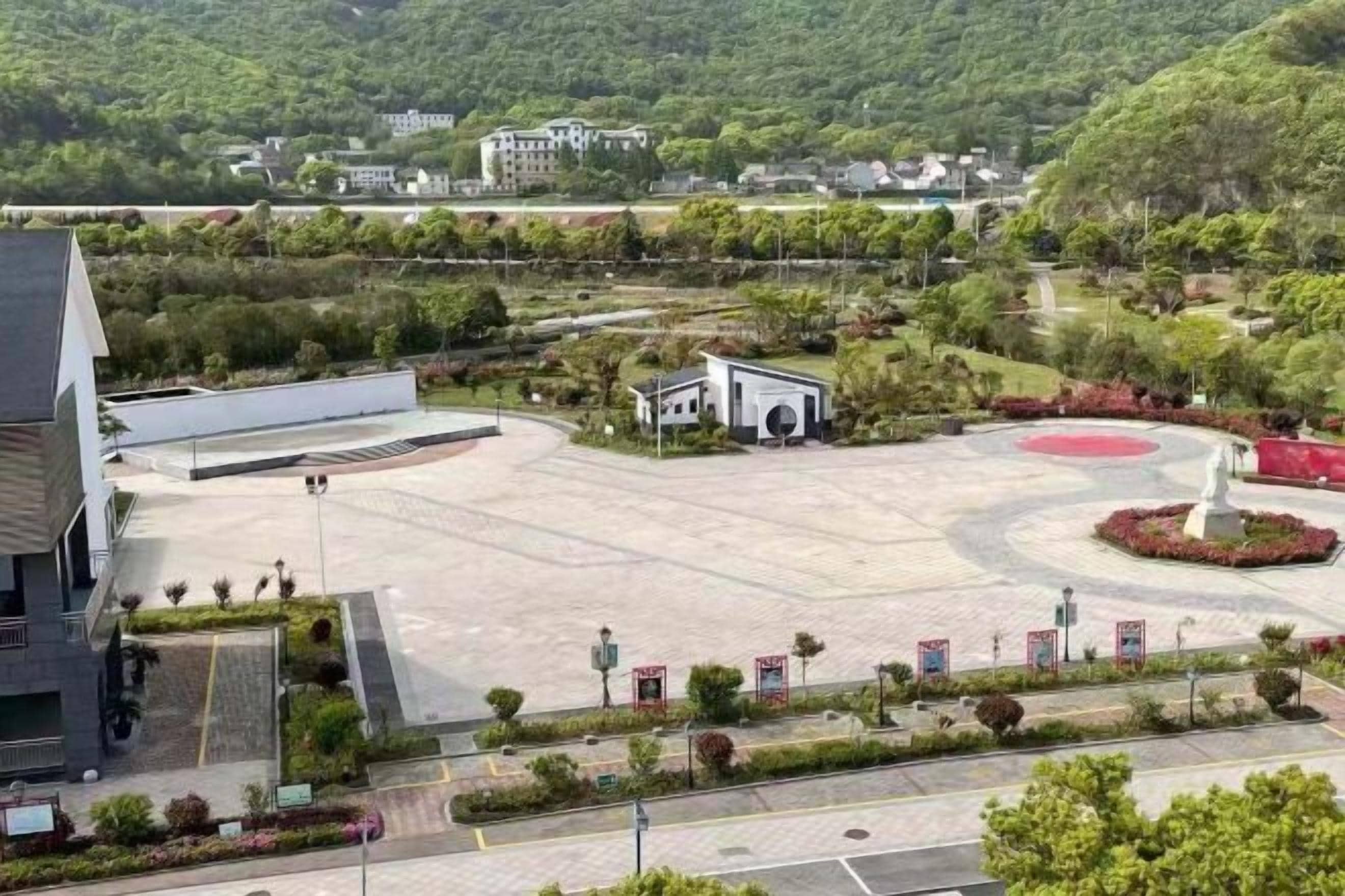 Pemandangan dari properti