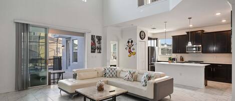 Casa, várias camas, acesso à piscina, vista para a piscina (4180PD SL) | Área de estar