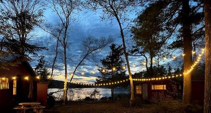 Vintage Mountainside Lake Cabin on Moose Pond