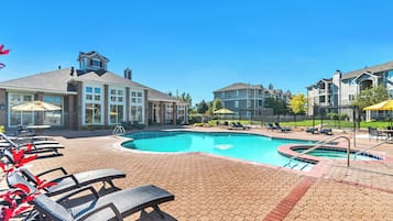 Seasonal outdoor pool