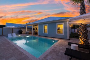 Piscine chauffée