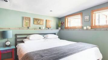 1 chambre, fer et planche Ă repasser, Wi-Fi, draps fournis