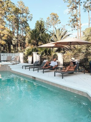 Piscine chauffée