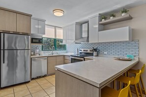 Fridge, microwave, oven, stovetop - Family Beach Village @ Aquatika (Medianía Alta)