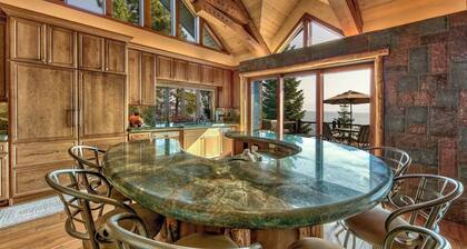 Lakefront with private pier and buoy