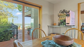 Mini-fridge, microwave