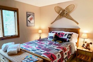 2 chambres, fer et planche Ă repasser, Wi-Fi gratuit, draps fournis