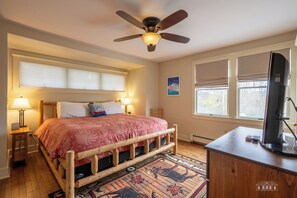 5 slaapkamers, een strijkplank/strijkijzer, wifi, beddengoed