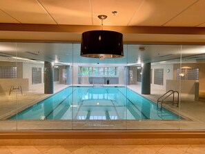 Indoor pool, outdoor pool