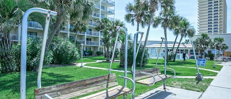 Enceinte de l’hébergement