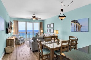 Smart TV - Stunning 10th-Floor Beachfront Condo – Free Beach Chairs & Daily Tickets! (Panama City Beach)