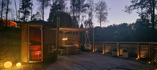 Villa with sauna and close nature for the 
whole family
