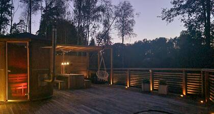Villa with sauna and close nature for the
whole family