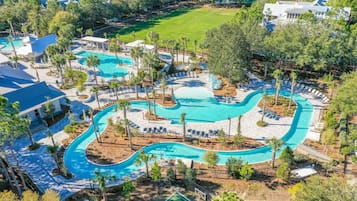 屋外プール、温水プール