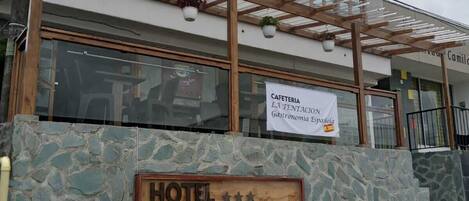 Fassade der Unterkunft