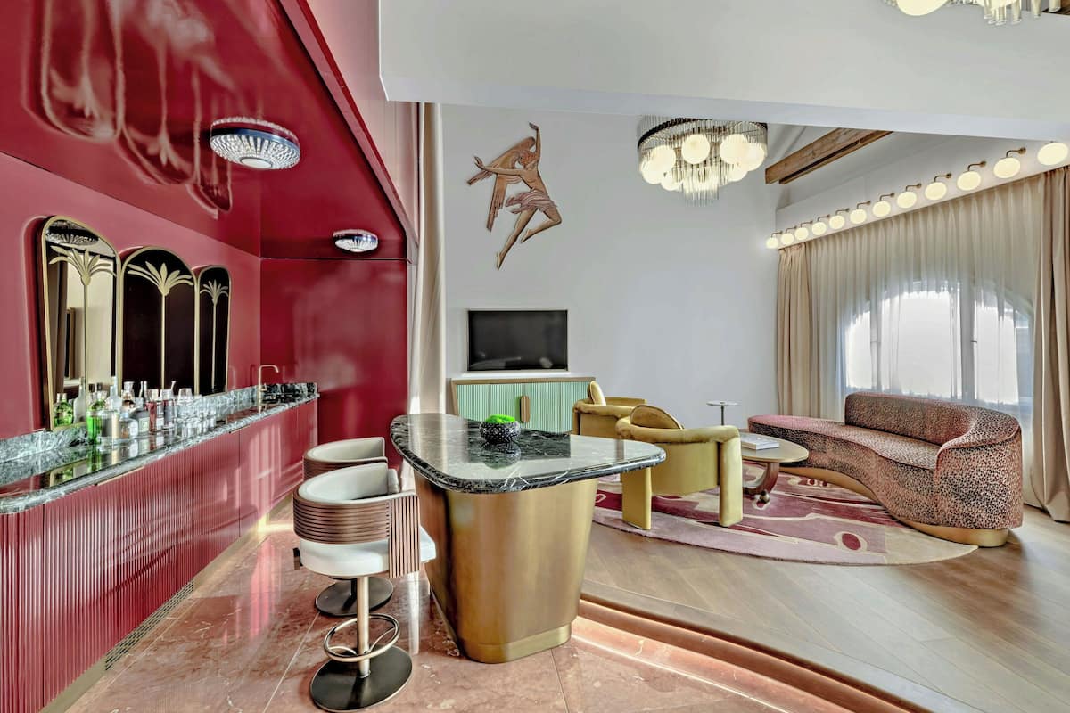 W Duplex Bohemia Suite | เครื่องนอนป้องกันสารก่อภูมิแพ้, มินิบาร์, ตู้นิรภัยในห้องพัก