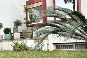 Exterior detail - N283 - Numana, four-room apartment with garden in a residence with pool (Numana)