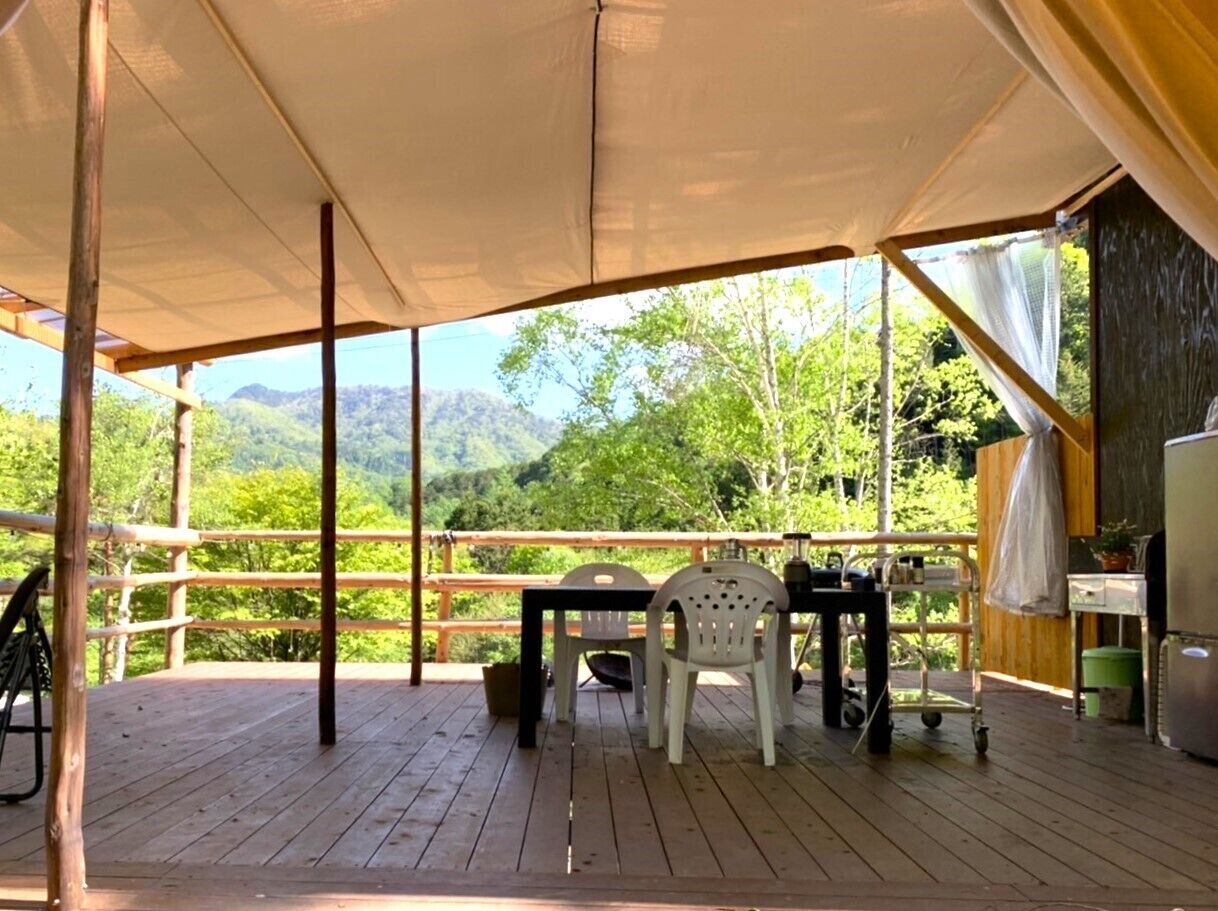 Comfort Tent, Balcony, Mountain View (Type A) | Terrace/patio