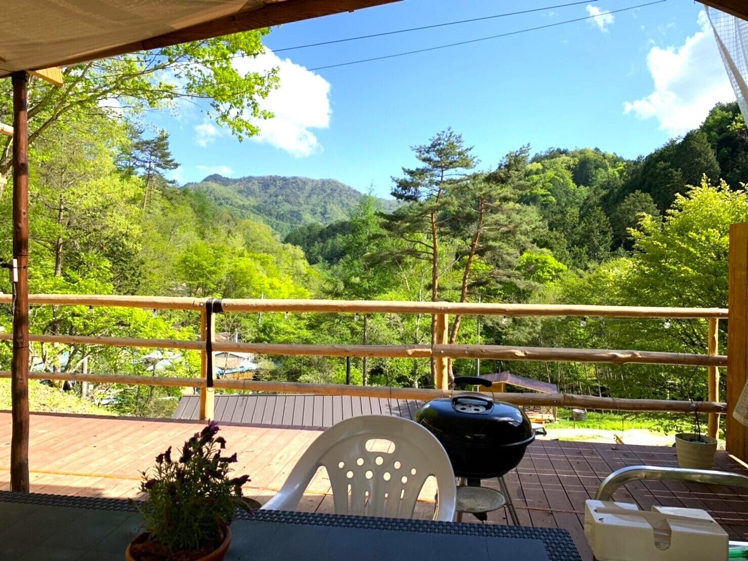 Comfort Tent, Balcony, Mountain View (Type B) | Terrace/patio