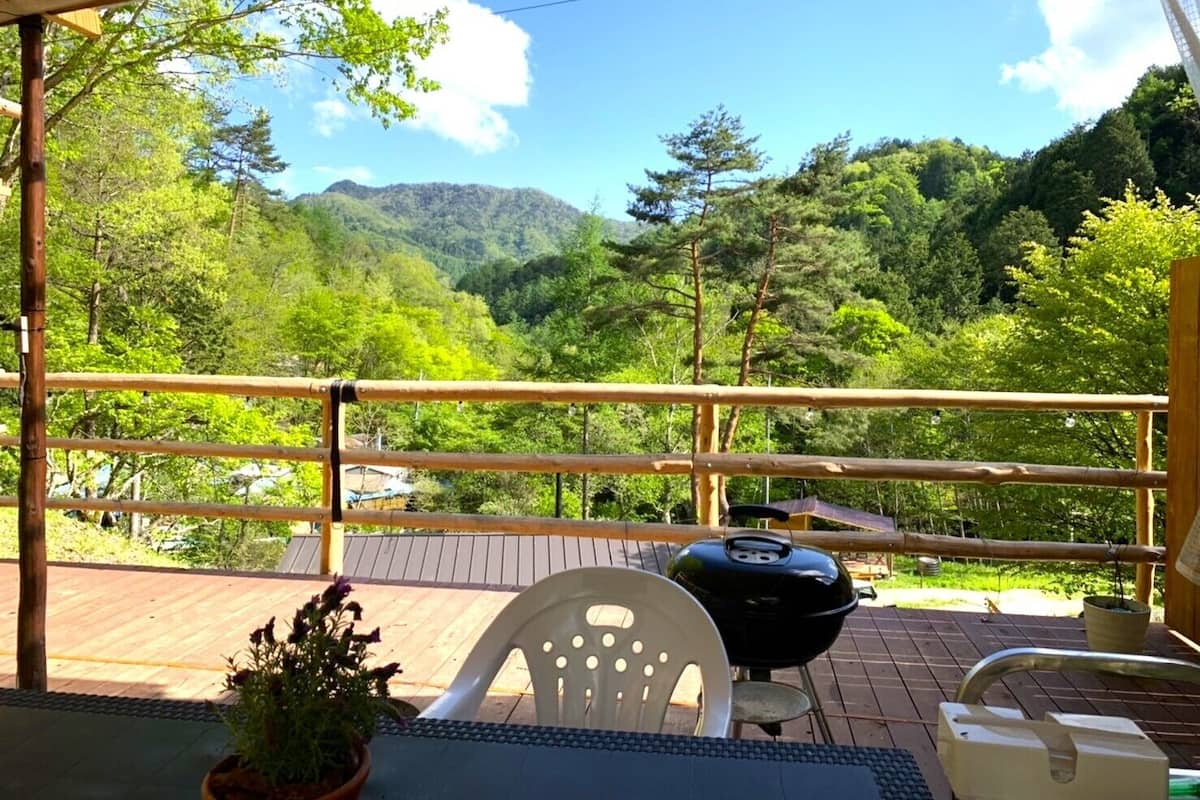 Comfort Çadır, Balkon, Dağ Manzaralı (Type B) | Teras/veranda