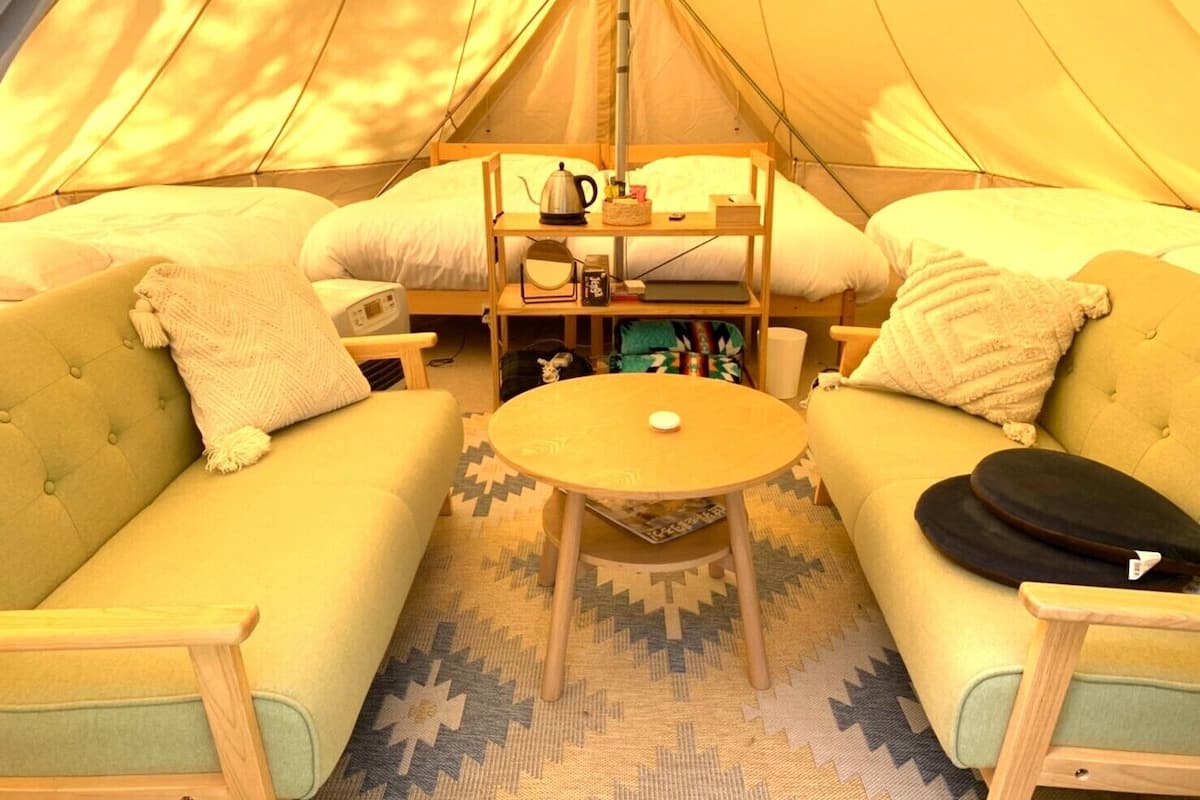 Comfort Çadır, Balkon, Dağ Manzaralı (Type A) | Ayrı ayrı dekore edilmiş, ücretsiz kablosuz İnternet