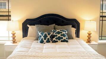 4 habitaciones, escritorio, tabla de planchar con plancha y wifi gratis