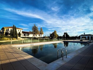 Seasonal outdoor pool