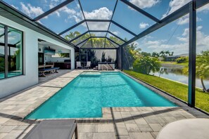 Außenpool, beheizter Pool